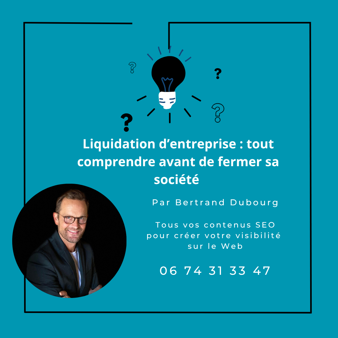 Liquider sa société
